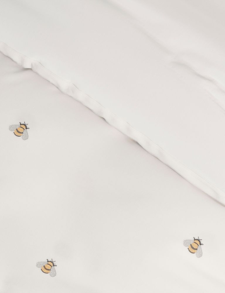 Pure Cotton Bee Embroidered Bedding Set 2 of 4