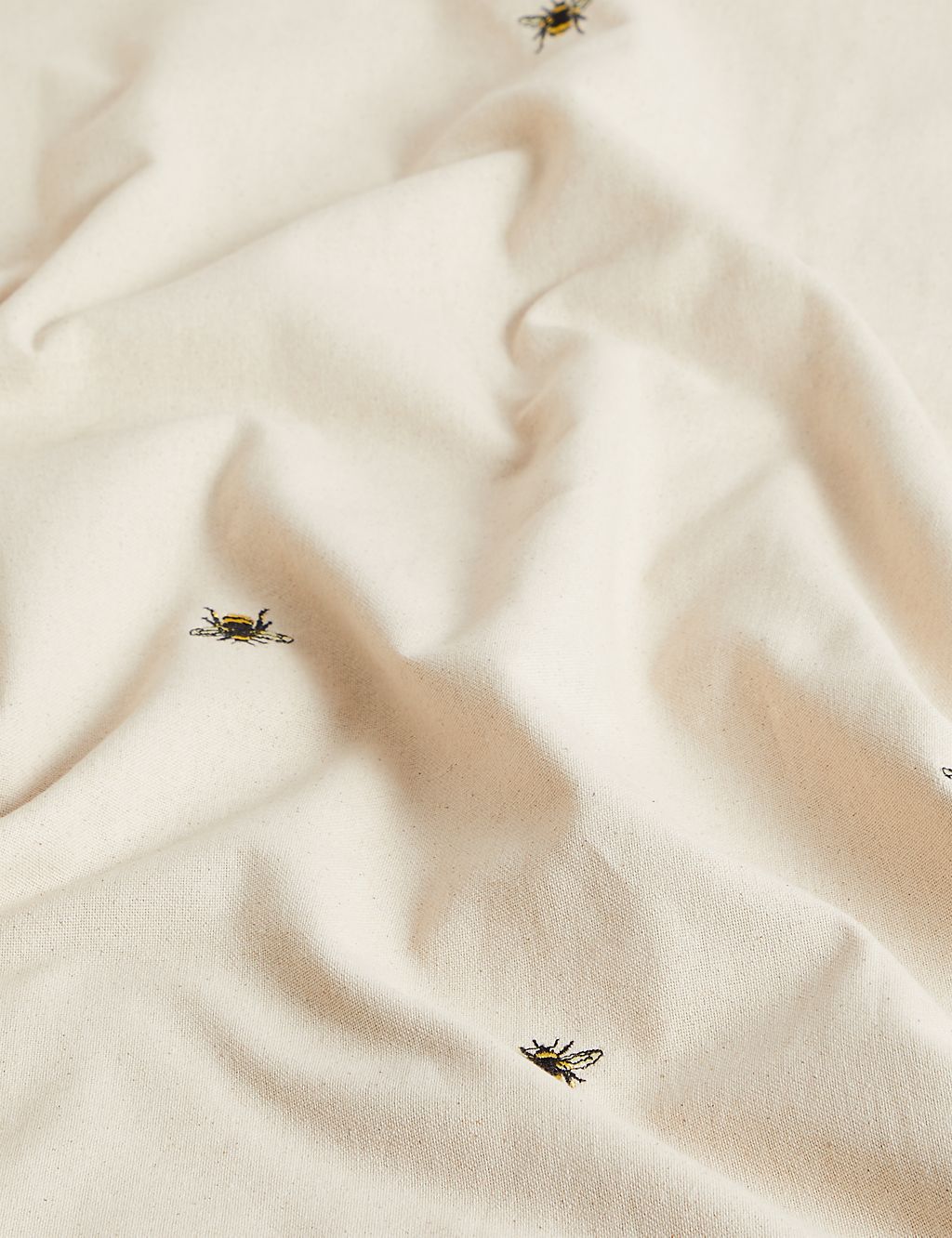 Pure Cotton Bee Embroidered Tablecloth | M&S