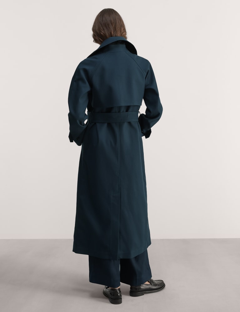 Pure Cotton Belted Trench Coat