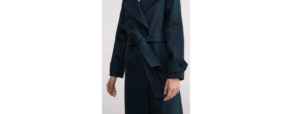 Pure Cotton Belted Trench Coat 8 of 12