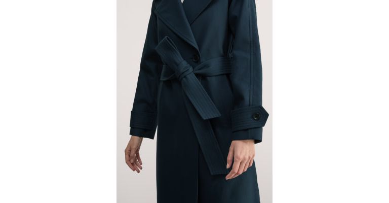 Pure Cotton Belted Trench Coat 5 of 12