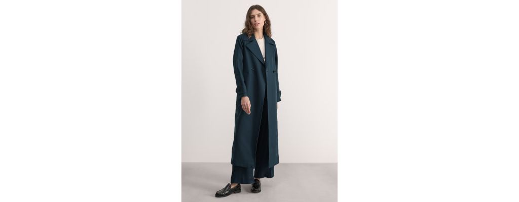 Pure Cotton Belted Trench Coat 5 of 12