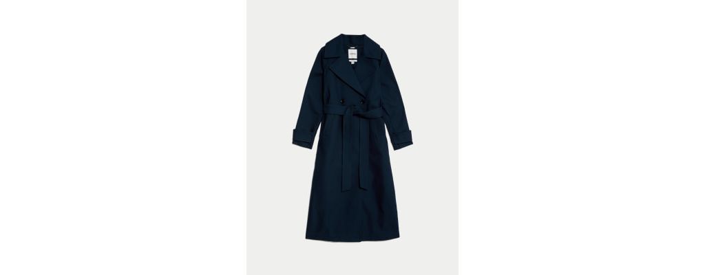 Pure Cotton Belted Trench Coat 1 of 12