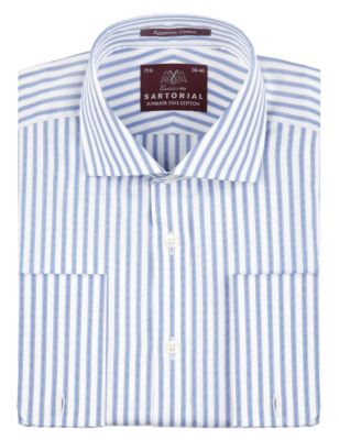 Pure Cotton Bengal Striped Shirt Image 1 of 1