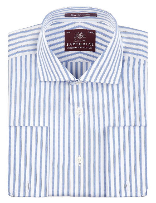 Pure Cotton Bengal Striped Shirt Image 1 of 1
