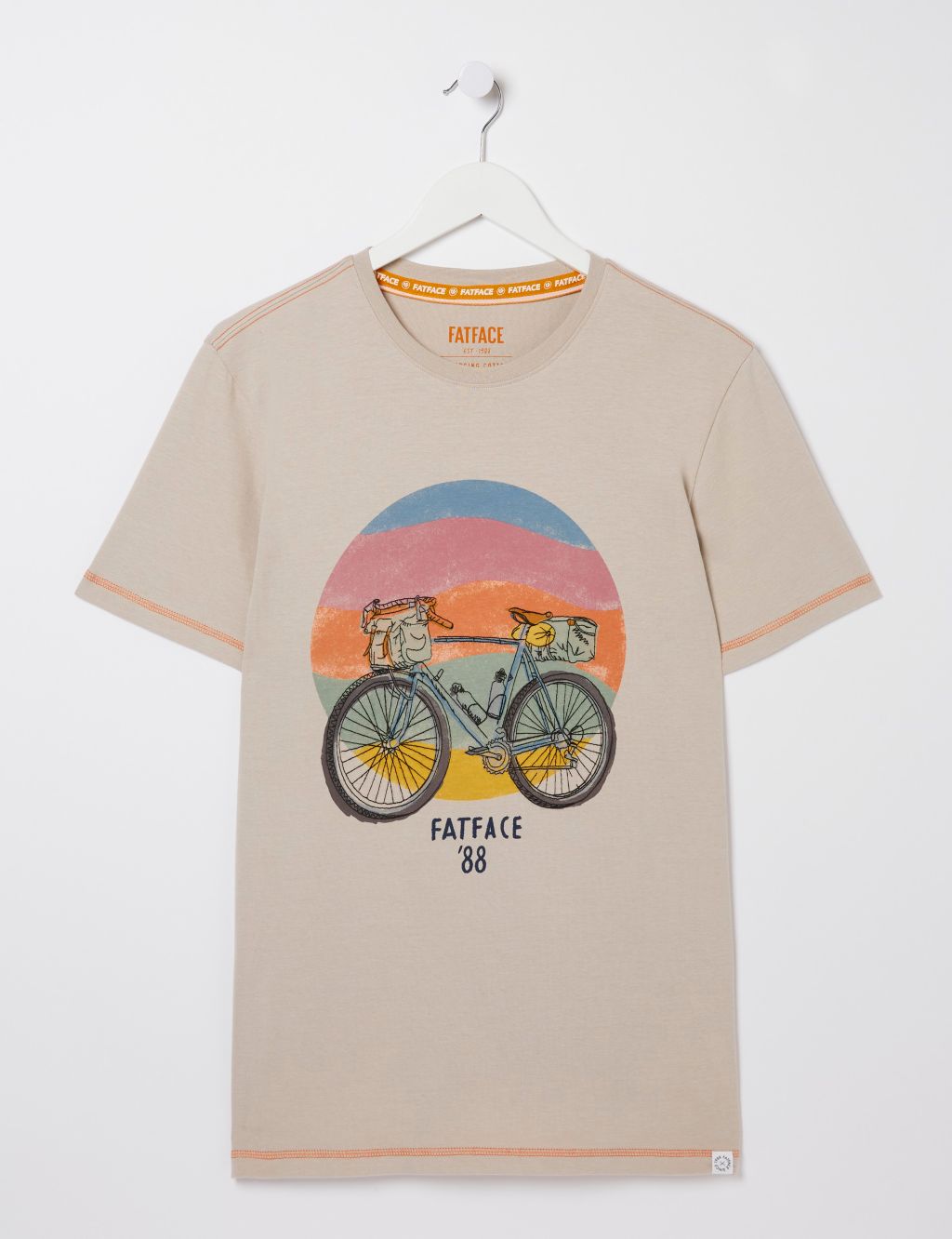Pure Cotton Bicycle Graphic T-Shirt 3 of 4