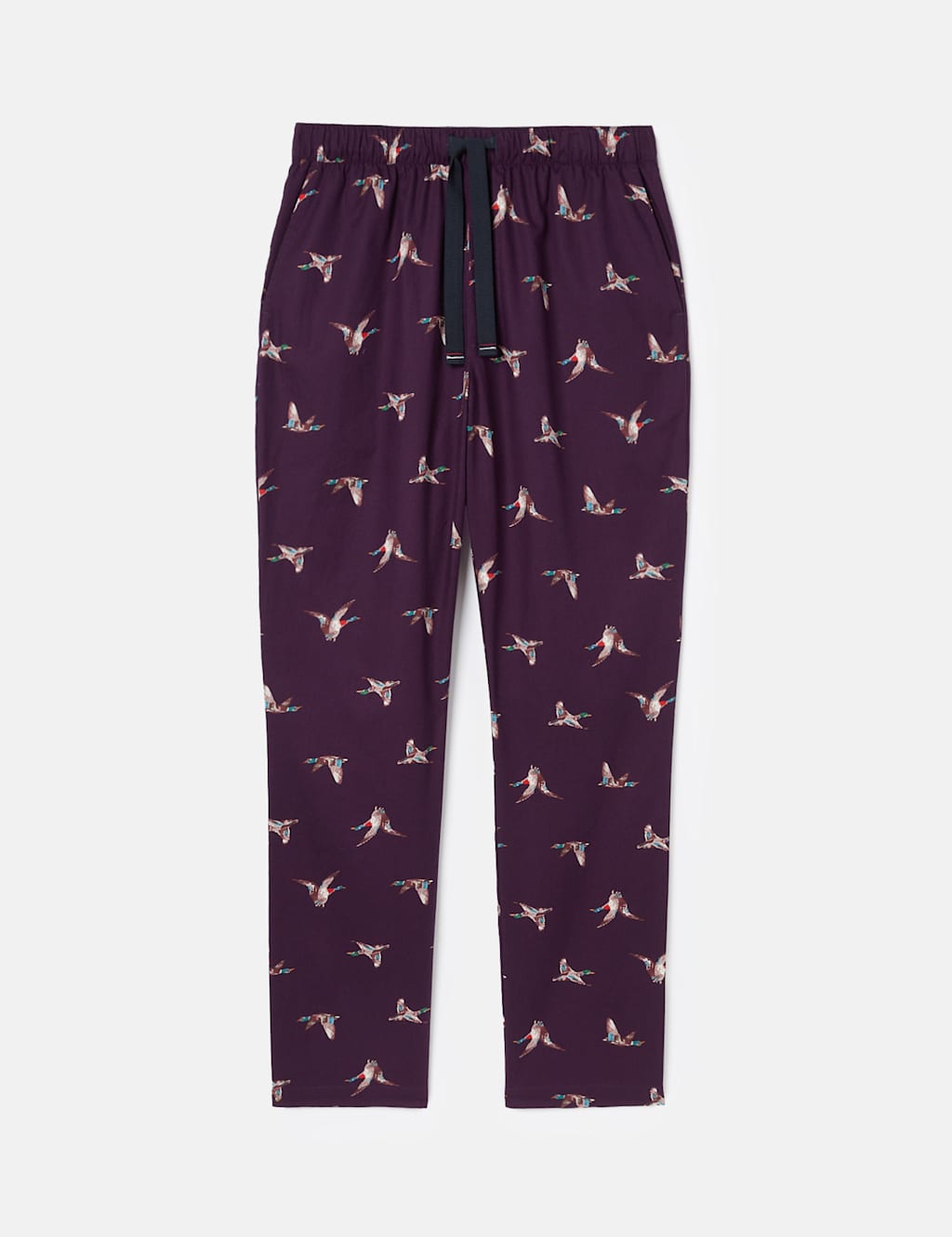 Pure Cotton Bird Print Pyjama Bottoms Joules M&S