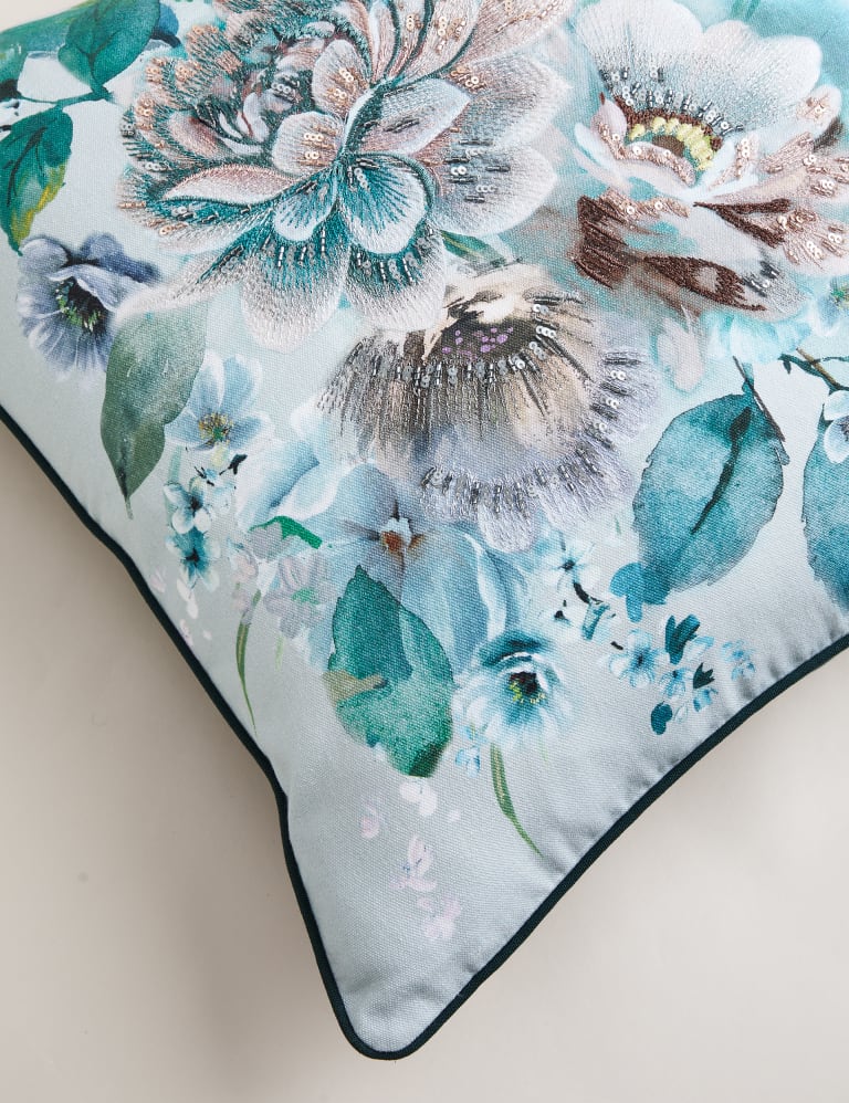 Marks and spencer green cushions online