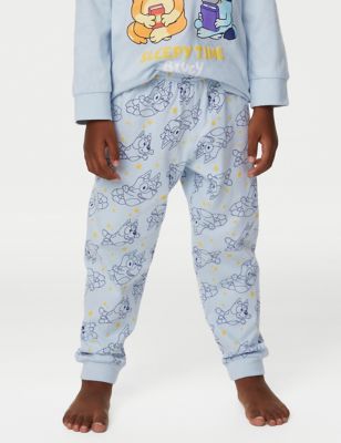 Pure Cotton Bluey™ Pyjamas (1-7 Yrs), M&S Collection