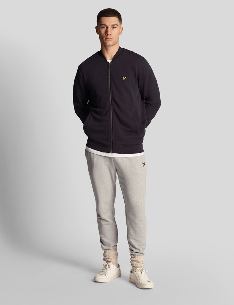 Pure Cotton Bomber Jacket 3 of 5