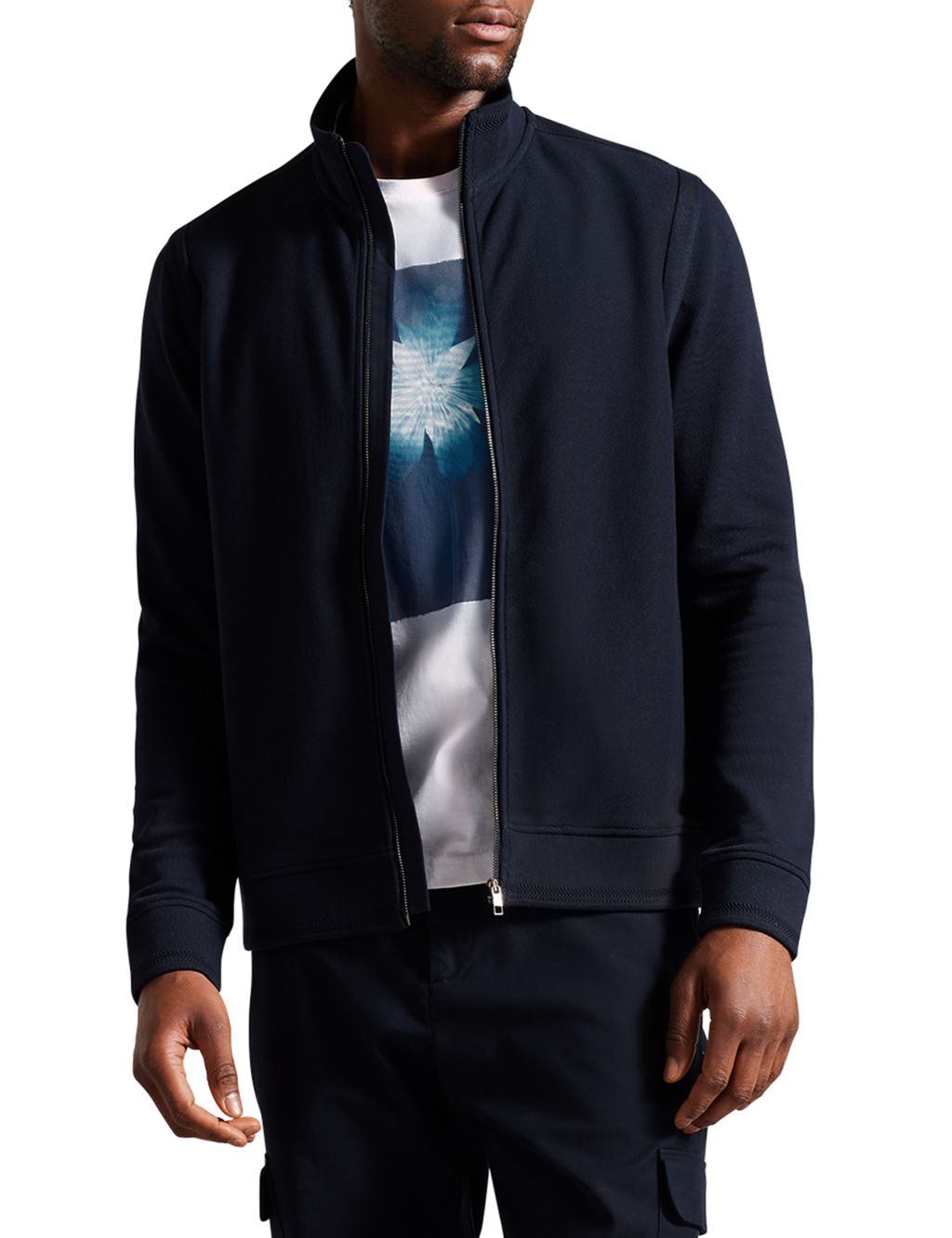 Pure Cotton Bomber Jacket | Ted Baker | M&S