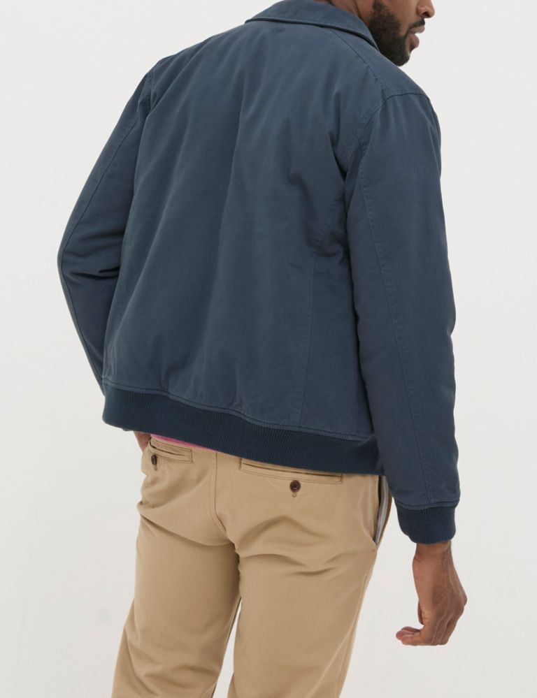 Pure Cotton Bomber Jacket 3 of 6