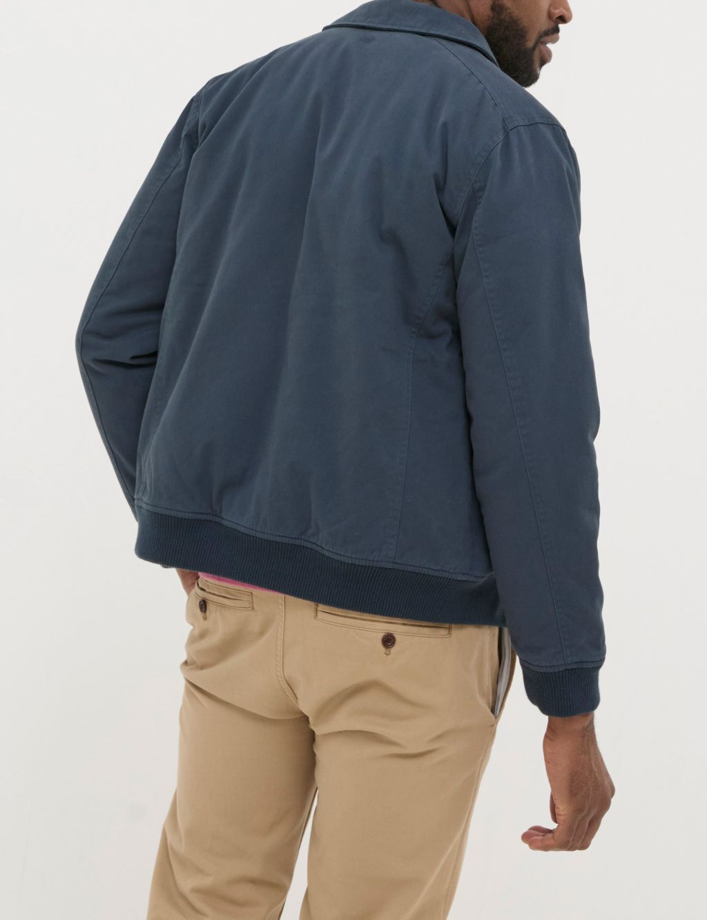 Pure Cotton Bomber Jacket 2 of 6