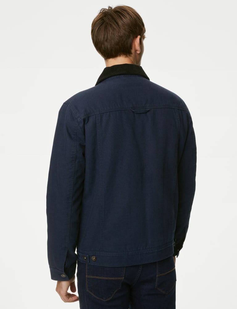 Mens denim sales utility jacket