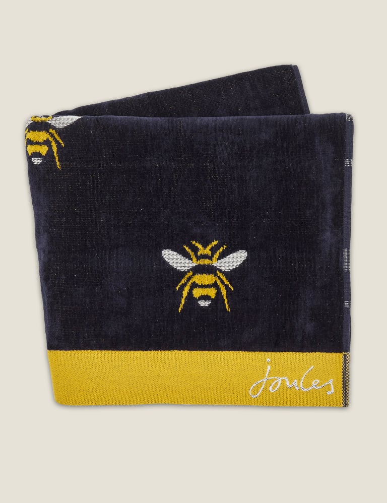 Pure Cotton Botanical Bee Towel Joules M S