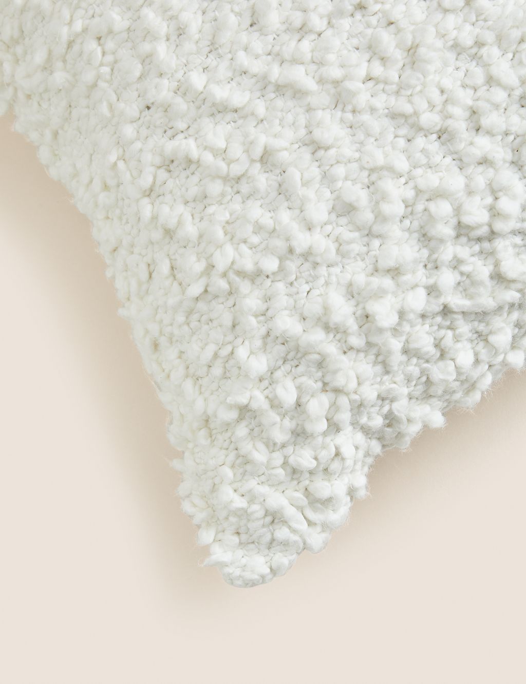 Pure Cotton Boucle Cushion 4 of 6