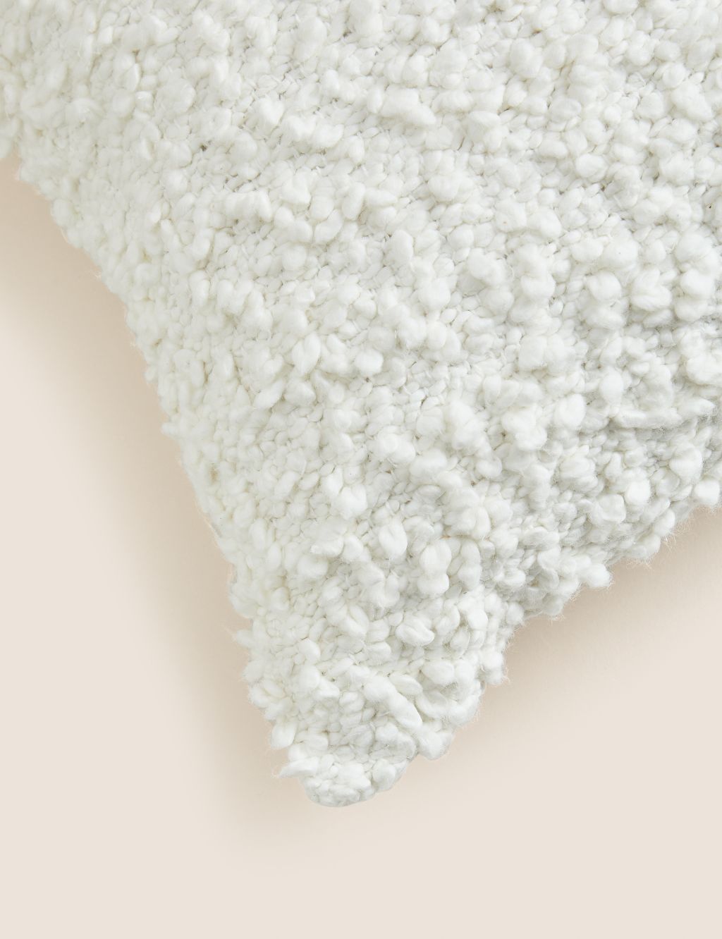 Pure Cotton Boucle Cushion 6 of 7
