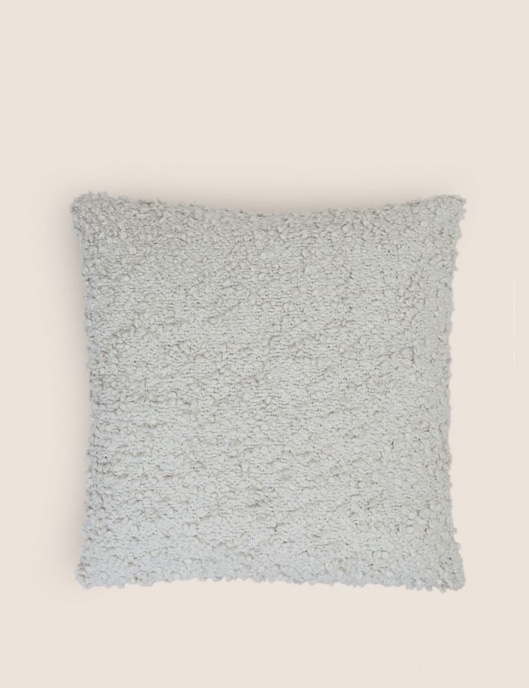 Pure Cotton Boucle Cushion 1 of 7