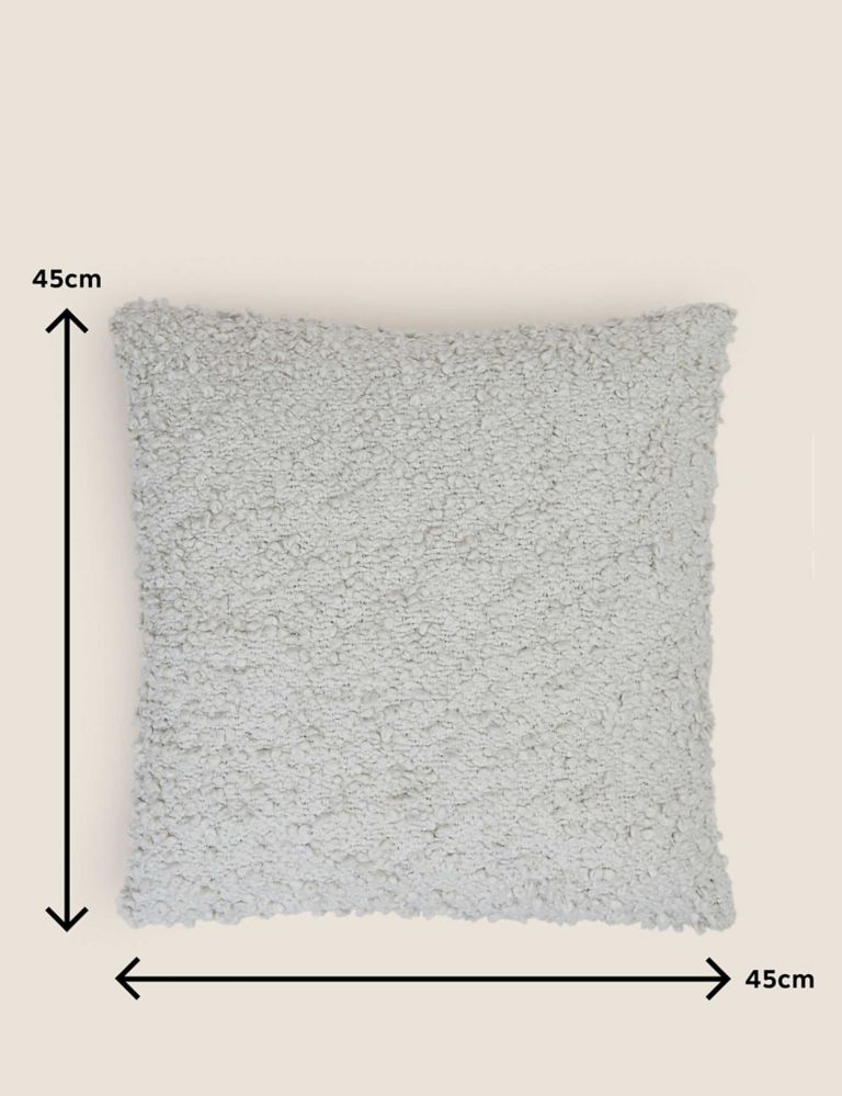 Pure Cotton Boucle Cushion 7 of 8