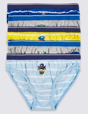Pure Cotton Briefs (1-8 Years) Image 1 of 2