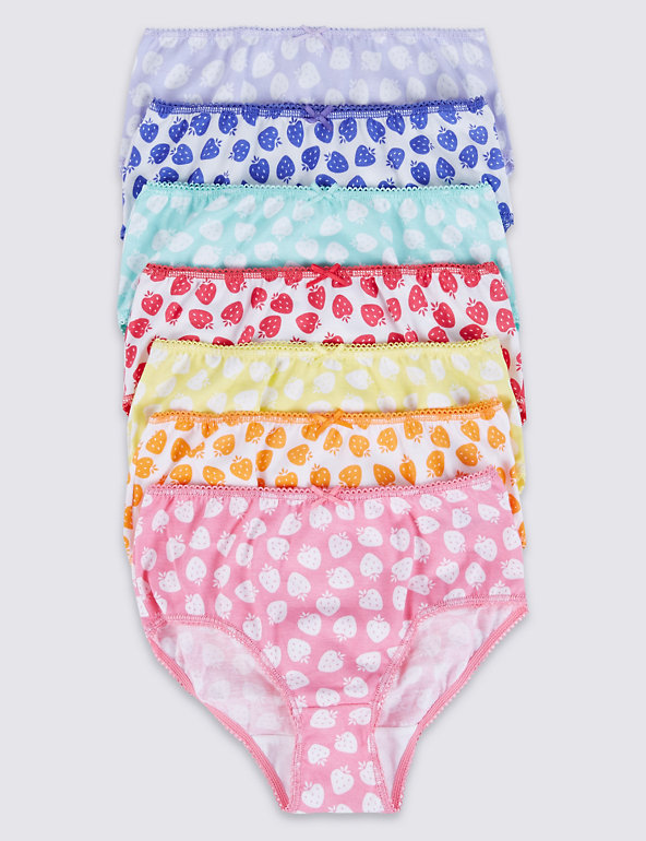 Pure Cotton Briefs (18 Months - 12 Years) Image 1 of 2
