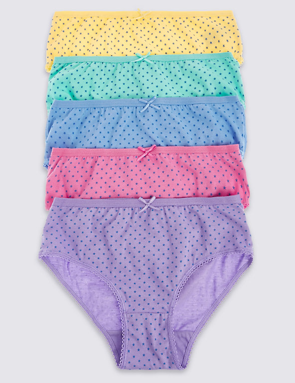 Pure Cotton Bright Star Briefs (18 Months - 12 years) Image 1 of 1
