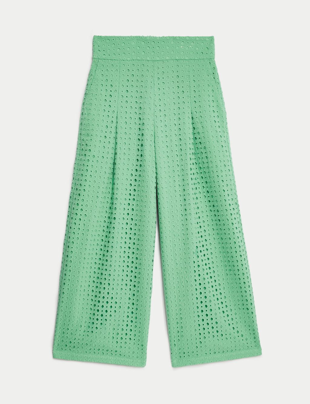Pure Cotton Broderie Culottes 1 of 5