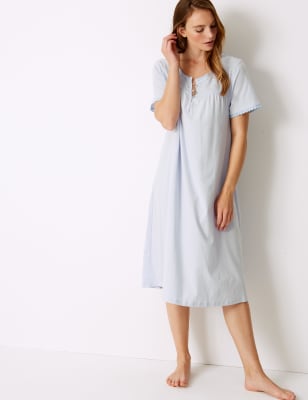 Cotton nightdresses m&s new arrivals