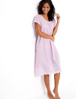 m&s cotton nightdress