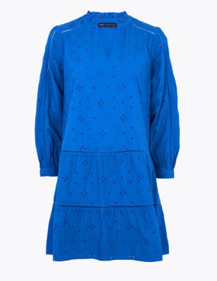 broderie swing dress