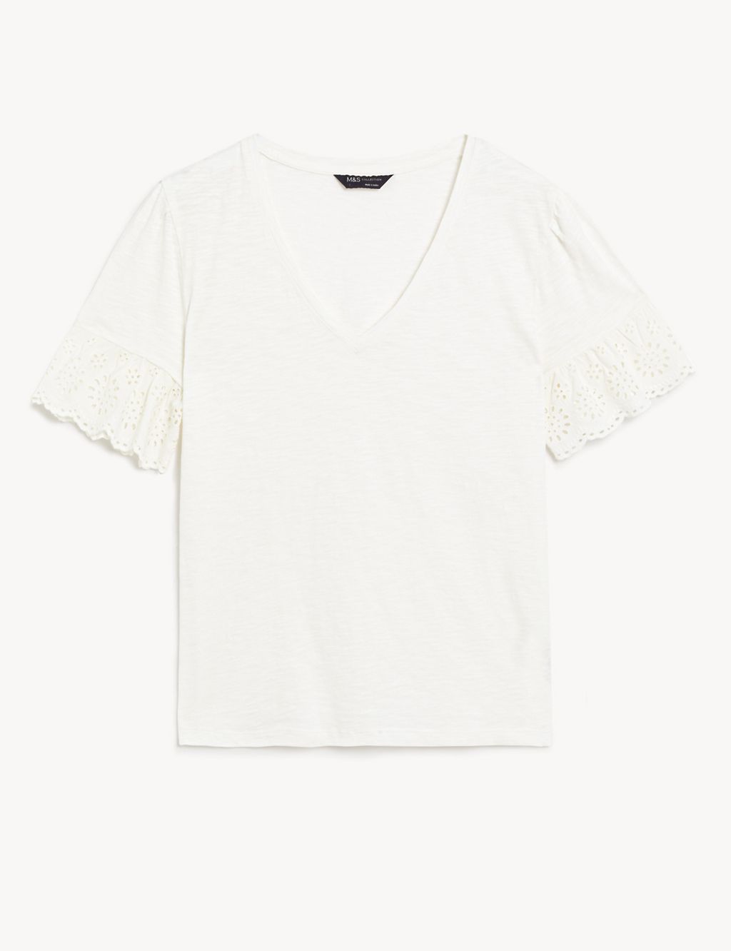 Pure Cotton Broderie Top 1 of 1