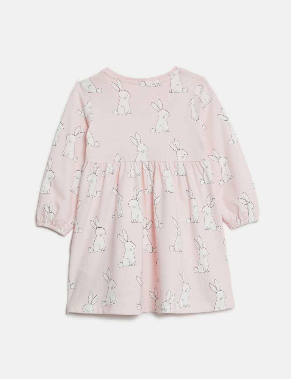 Pure Cotton Bunny Dress (0-3 Yrs) 1 of 3