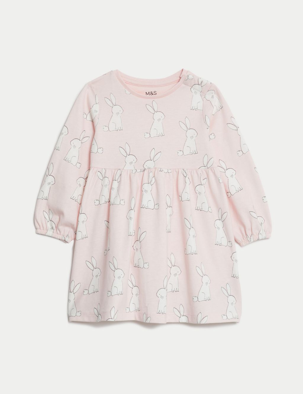 Pure Cotton Bunny Dress (0-3 Yrs) 3 of 3