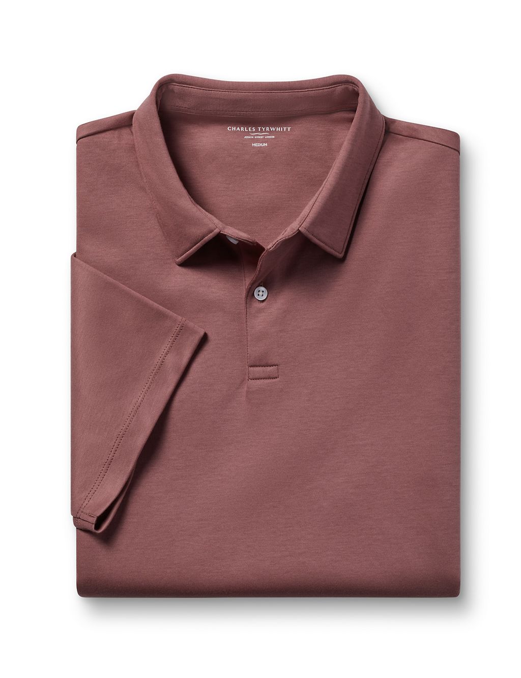 Pure Cotton Button Down Collar Polo Shirt 1 of 5