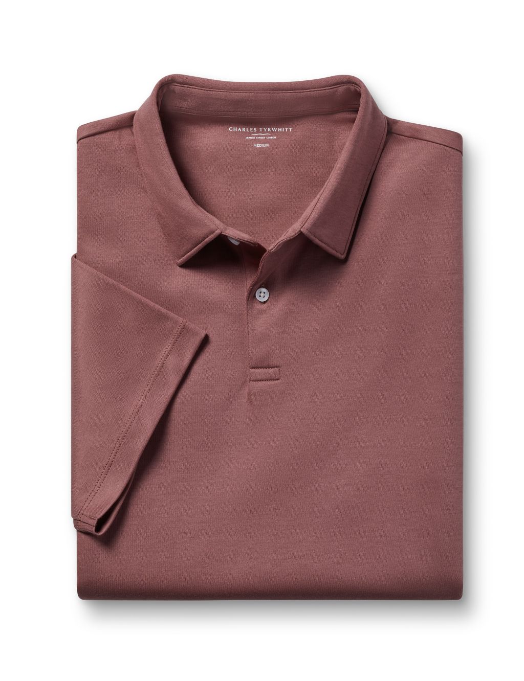 Pure Cotton Button Down Collar Polo Shirt | Charles Tyrwhitt | M&S