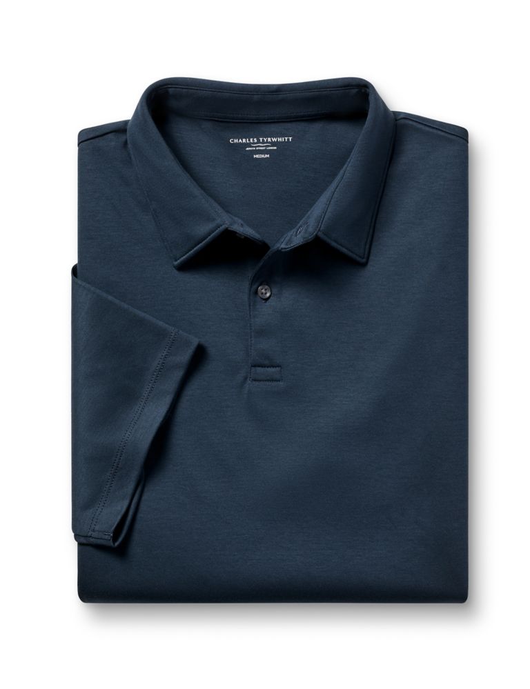 Pure Cotton Button Down Collar Polo Shirt 2 of 5