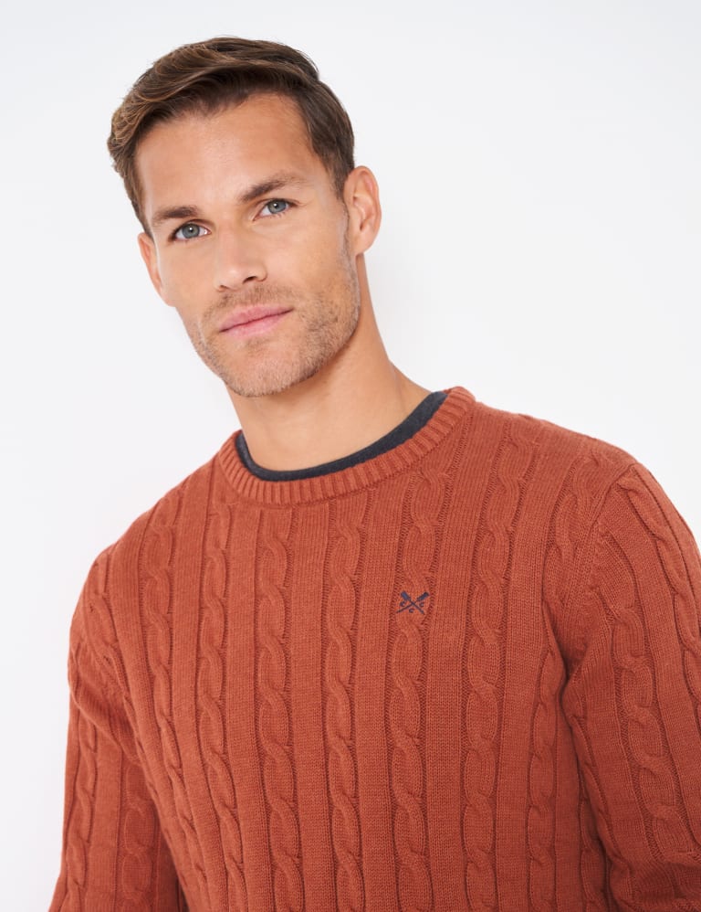 Regatta cable crew neck jumper sale