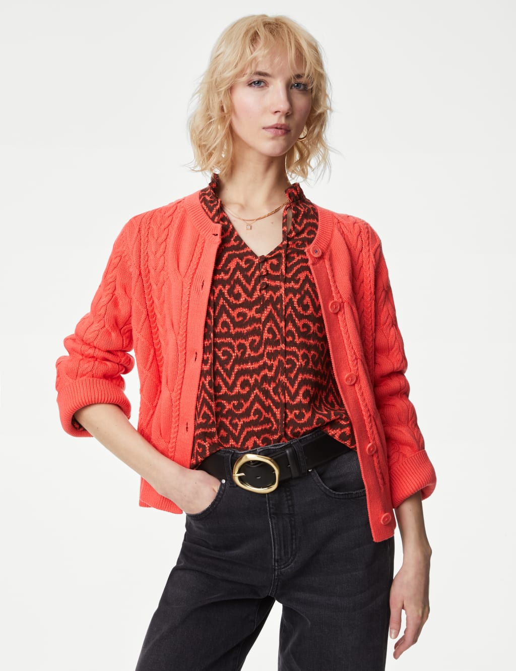 100 percent cotton top cardigan