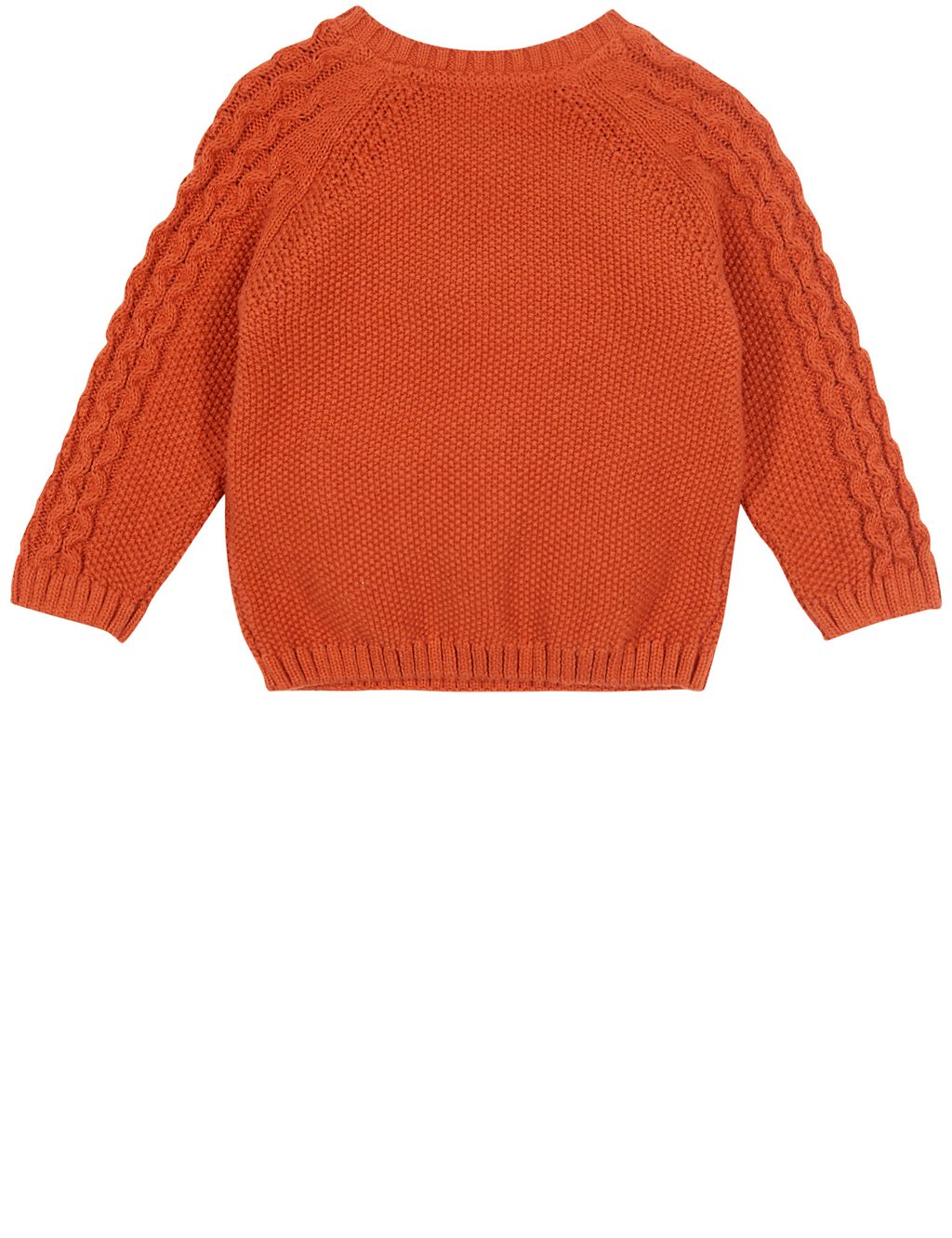 Pure Cotton Cable Knit Jumper 5 of 5