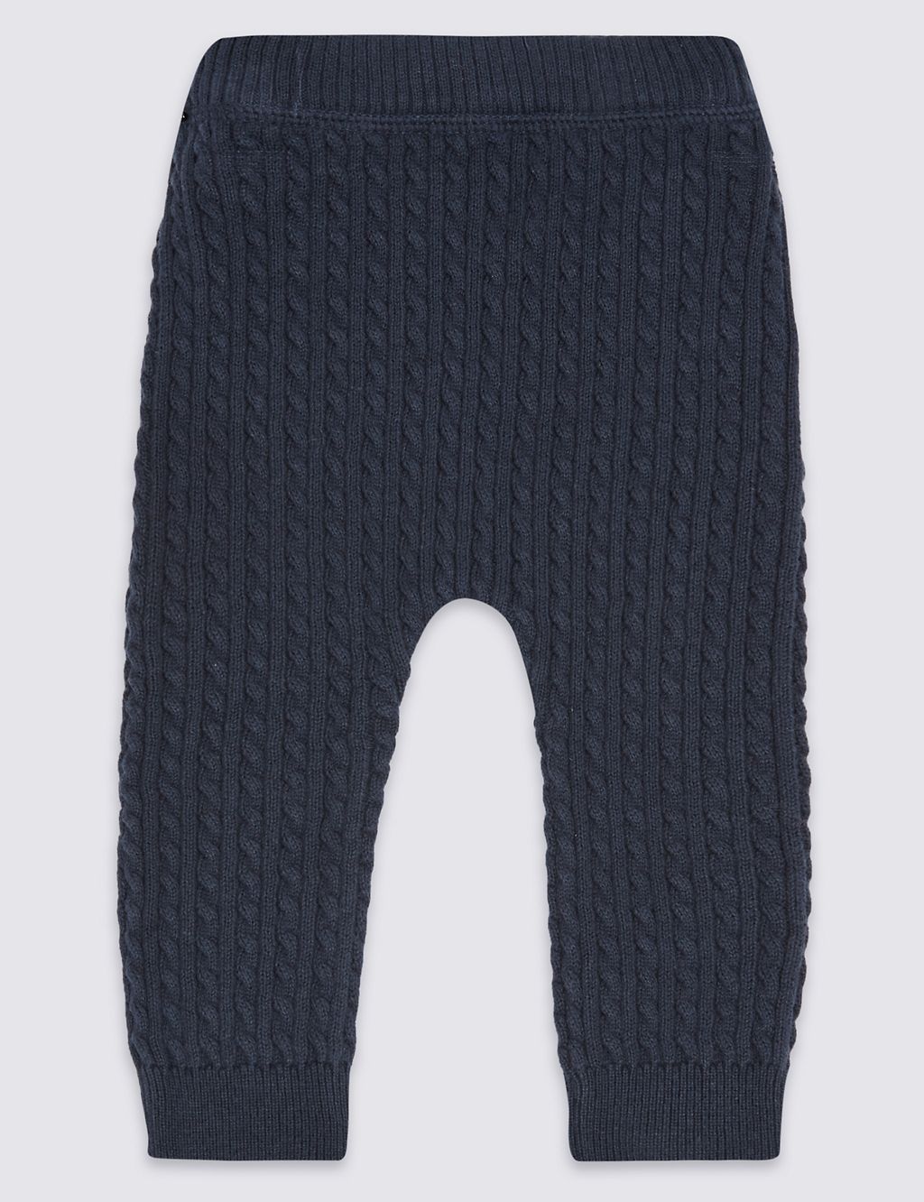 Pure Cotton Cable Knit Leggings 3 of 6