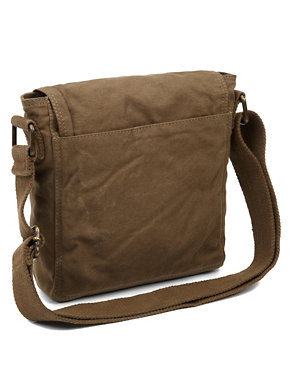 Pure Cotton Canvas Fisherman Bag Image 2 of 5
