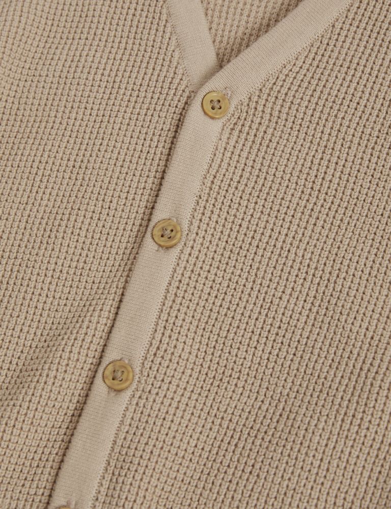 Pure Cotton Cardigan (0-3 Yrs) 2 of 3