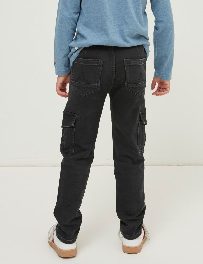 Cargo cotton outlet jeans