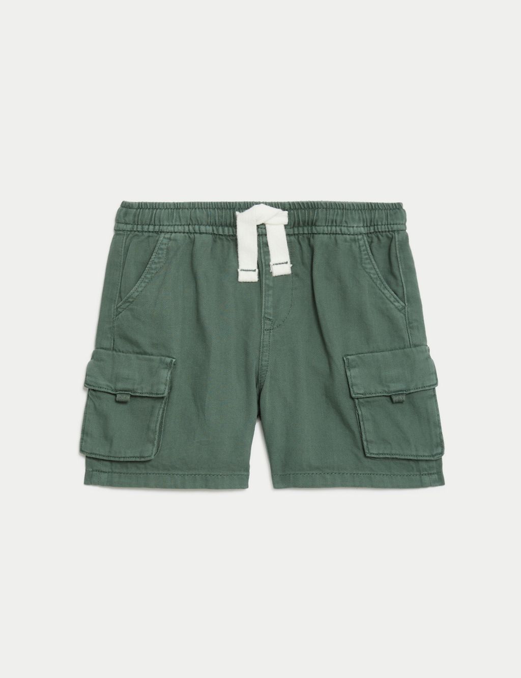 Pure Cotton Cargo Shorts (2-8 Yrs) 1 of 5