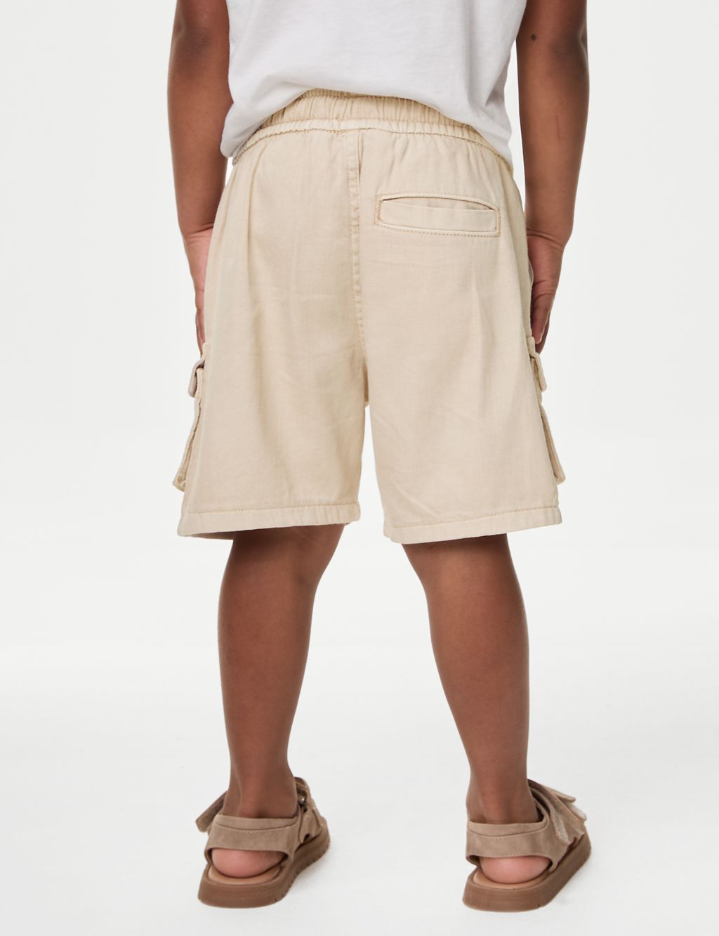 Pure Cotton Cargo Shorts (2-8 Yrs) 6 of 6