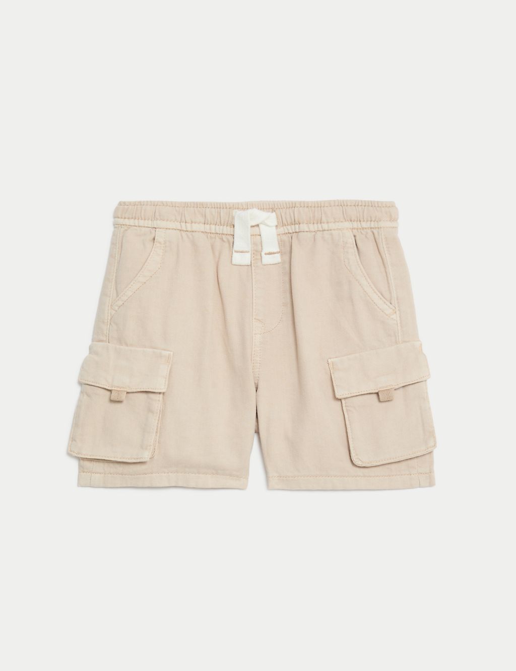 Pure Cotton Cargo Shorts (2-8 Yrs) 1 of 6