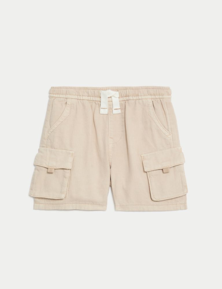 Pure Cotton Cargo Shorts (2-8 Yrs) 3 of 6