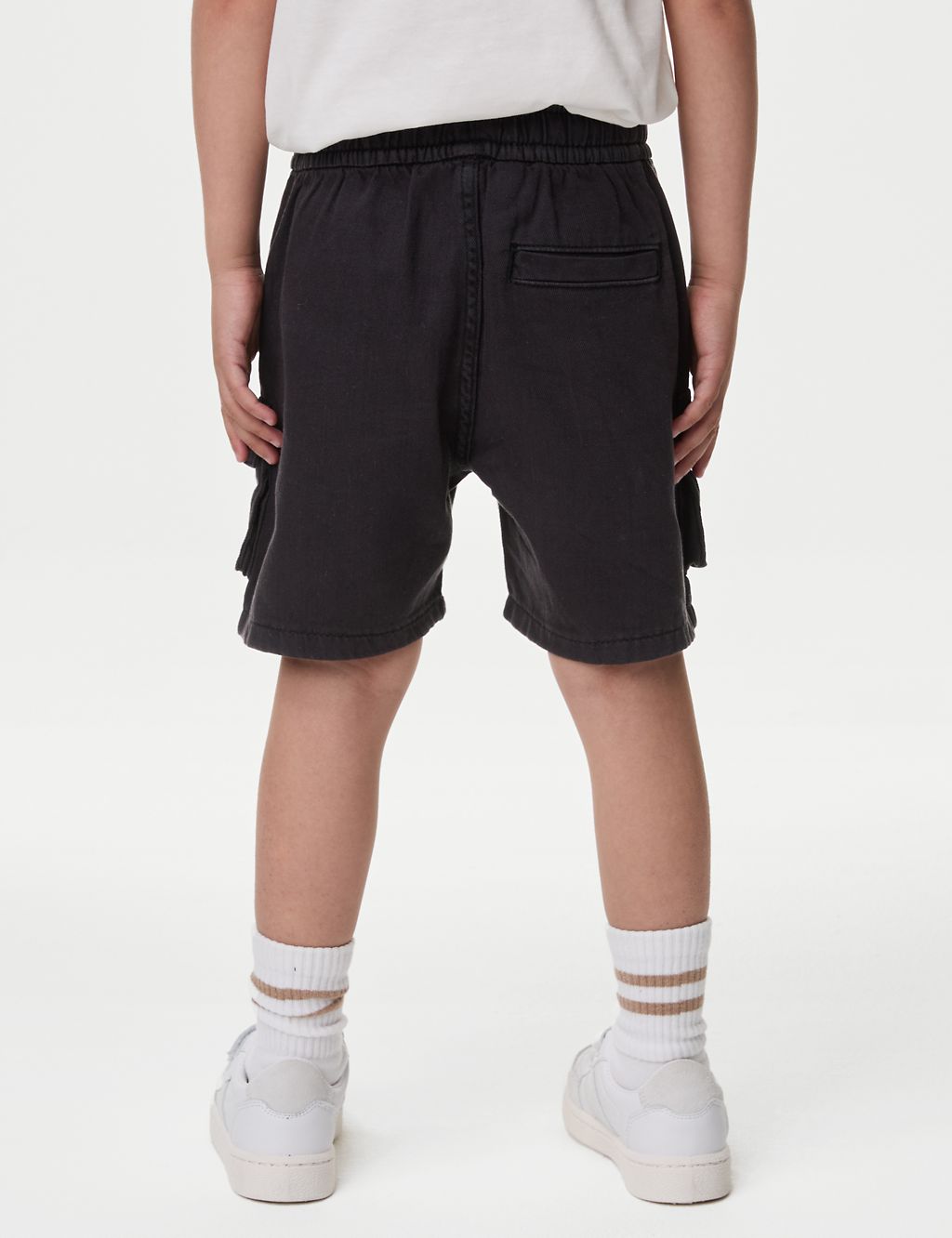 Pure Cotton Cargo Shorts (2-8 Yrs) 5 of 5