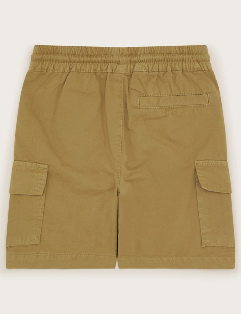 Pure Cotton Cargo Shorts (3-13 Yrs) 2 of 3