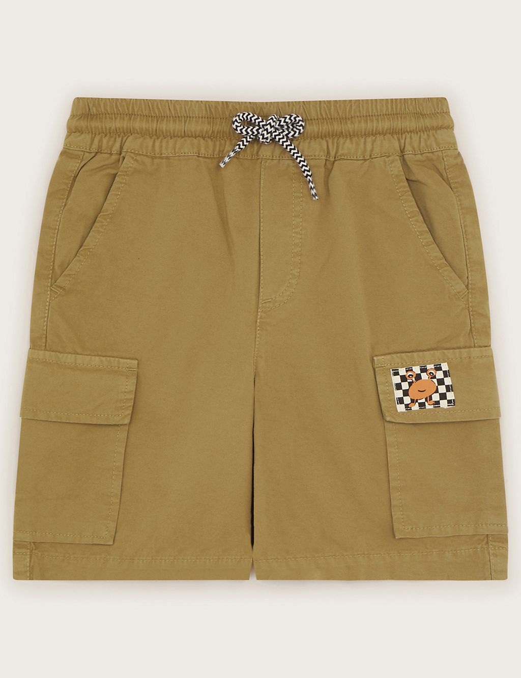 Pure Cotton Cargo Shorts (3-13 Yrs) 3 of 3